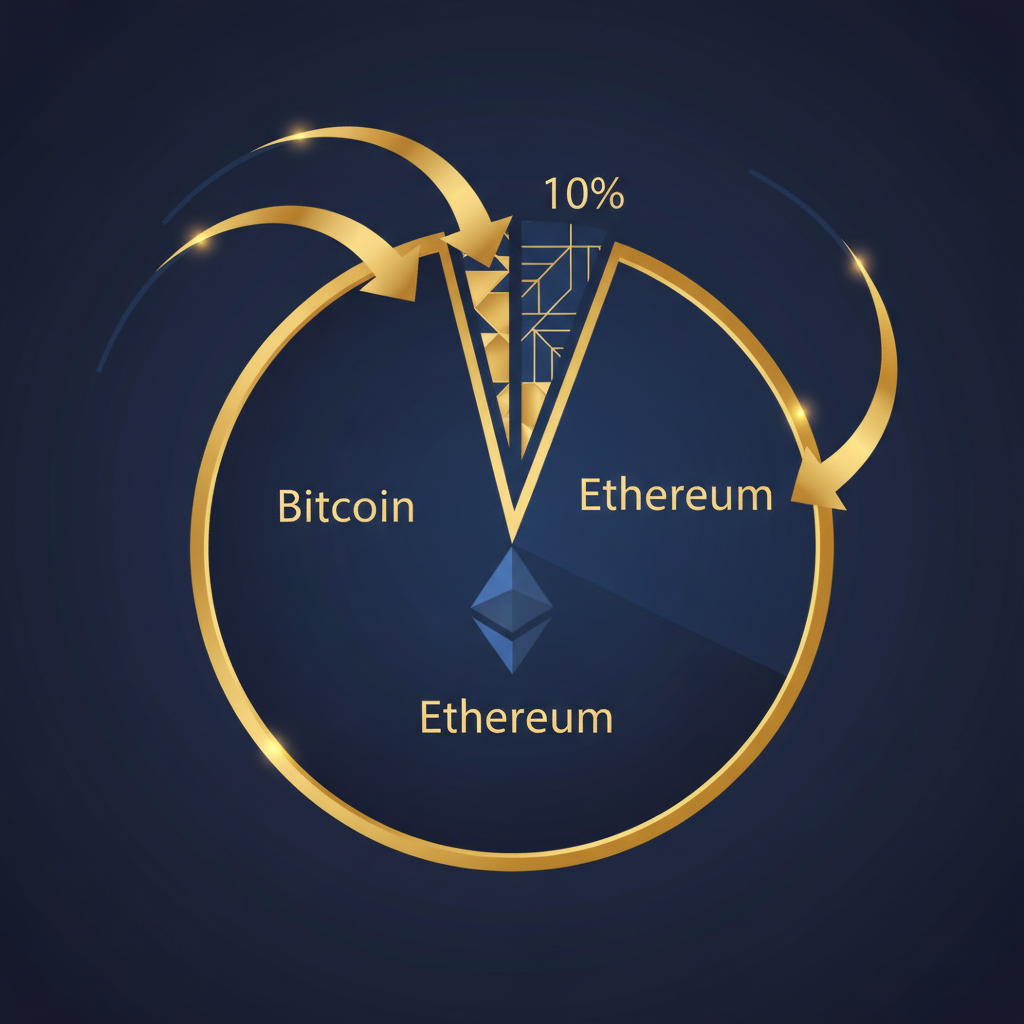 Allocation portefeuille crypto Bitcoin Ethereum altcoins